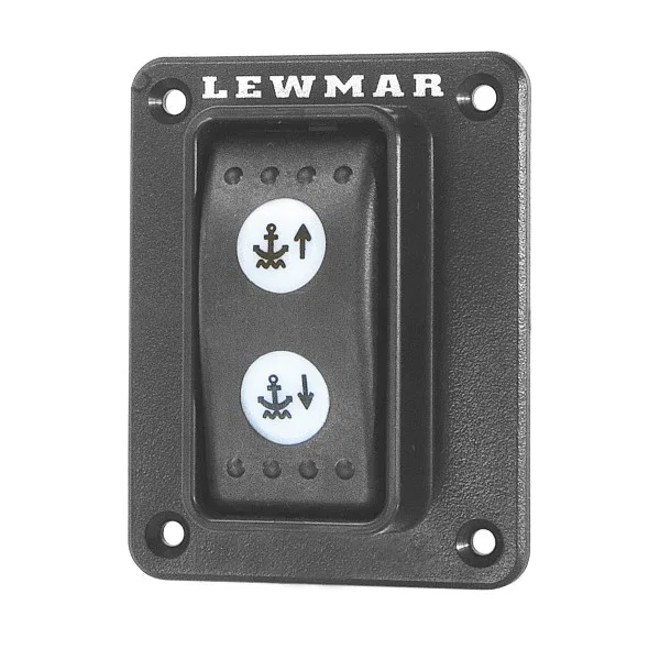 68000593 – LEWMAR Windlass Switch, Use To Control Up And Down Function Of Anchor Windlass Rocker Switch Single
